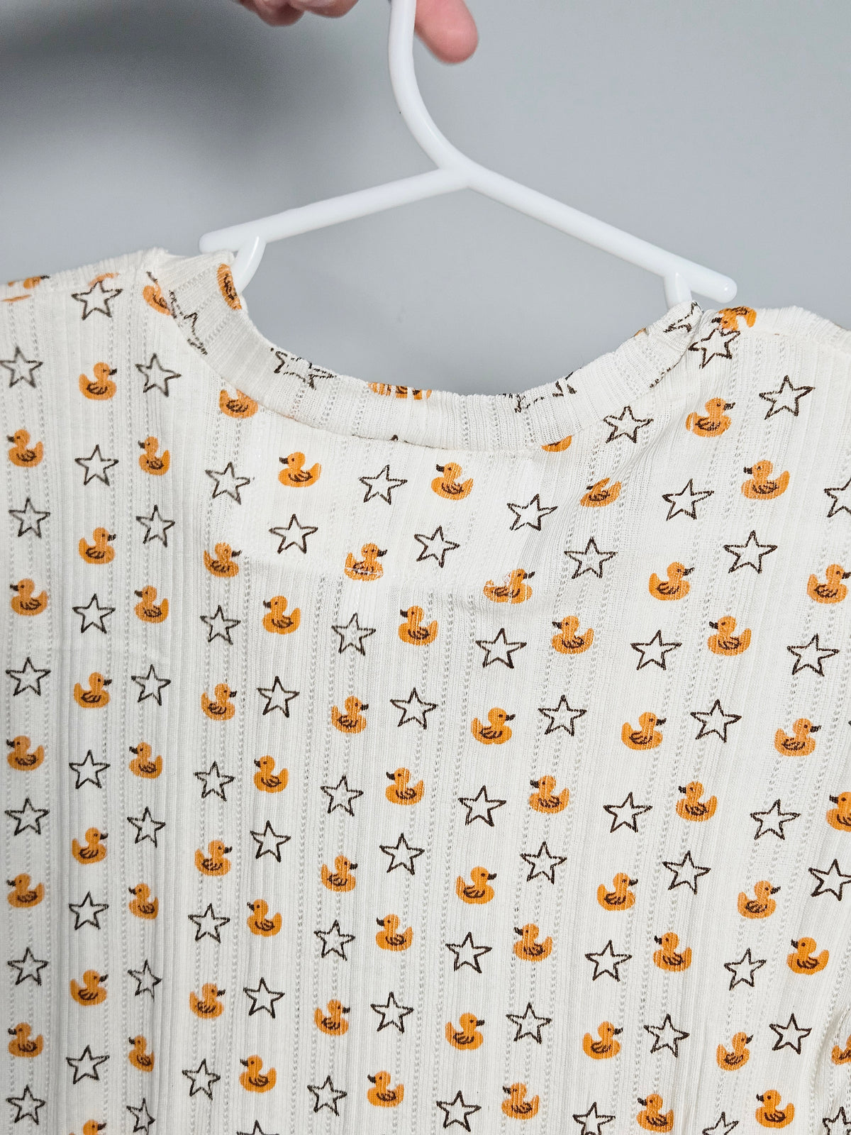 Boys duck and star Pointelle Top