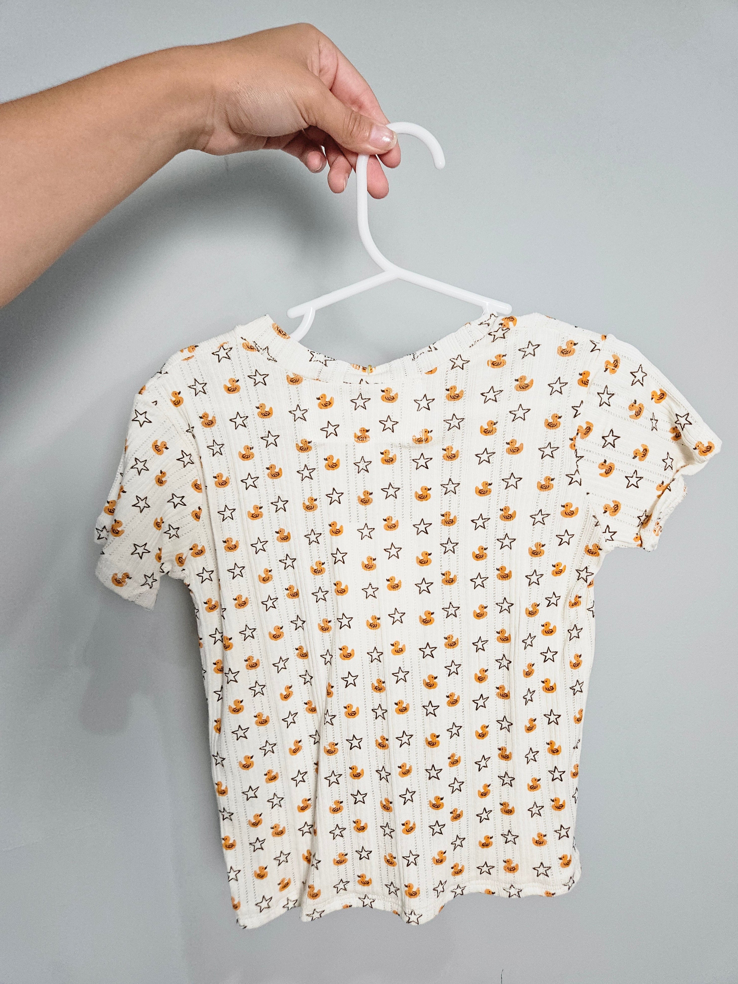 Boys duck and star Pointelle Top